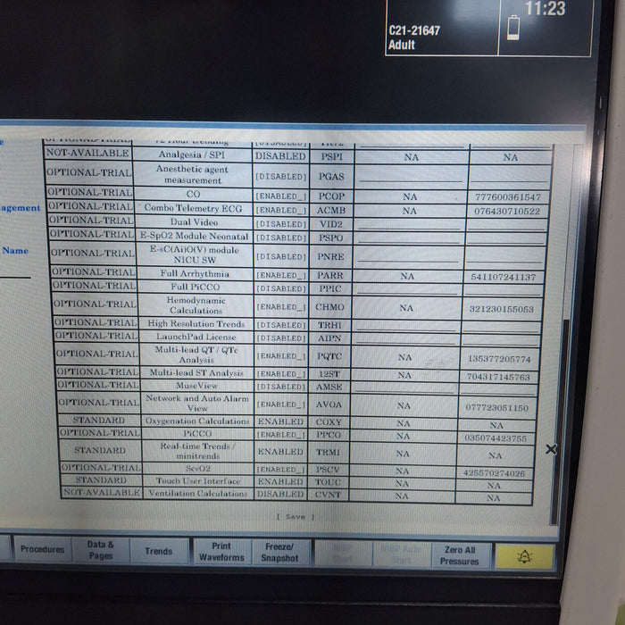 GE Healthcare Carescape B450 Critical Care Patient Monitor