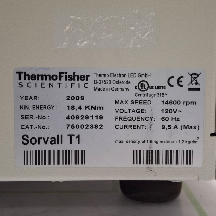 Thermo Scientific Sorvall T1 Centrifuge