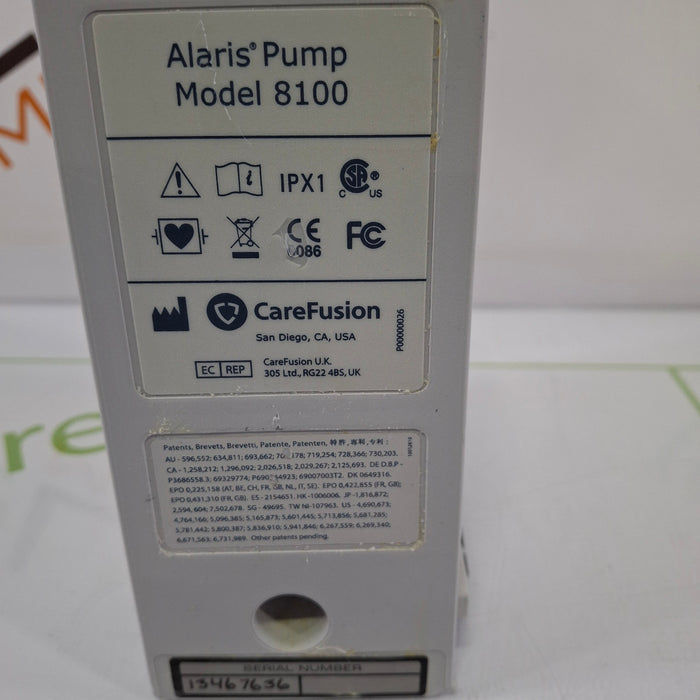 CareFusion Alaris 8100 LVP Infusion Pump Module