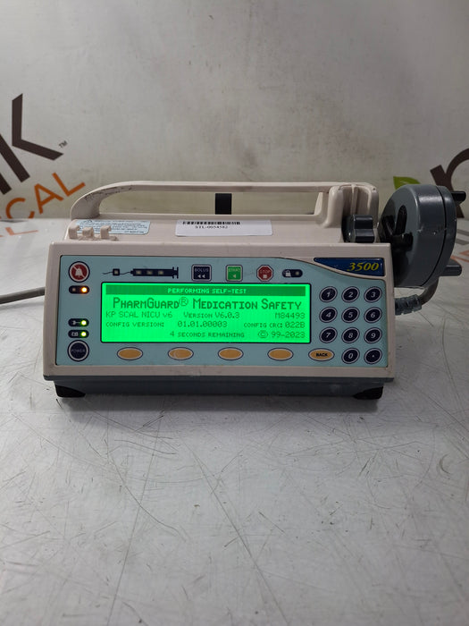 Smiths Medical Medfusion 3500 Version 6 Syringe Infusion Pump