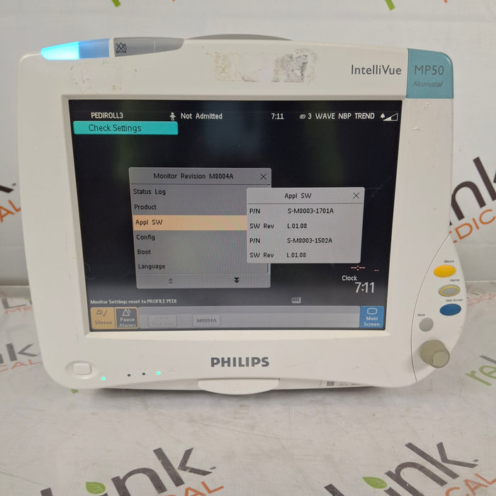 Philips IntelliVue MP50 - Neonatal Patient Monitor