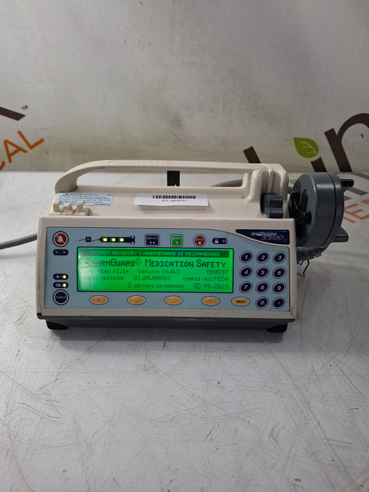 Smiths Medical Medfusion 3500 Version 6 Syringe Infusion Pump