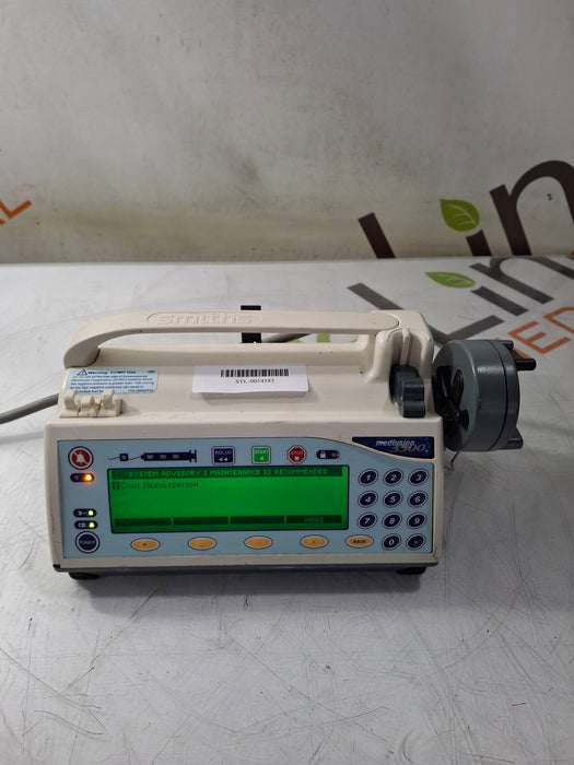 Smiths Medical Medfusion 3500 Version 6 Syringe Infusion Pump