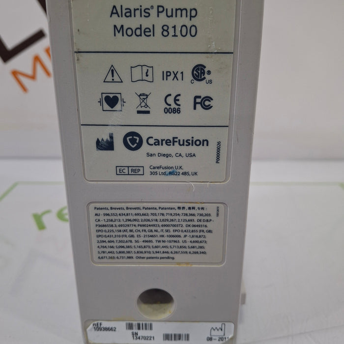 CareFusion Alaris 8100 LVP Infusion Pump Module