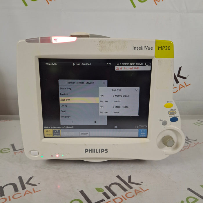 Philips IntelliVue MP30 Patient Monitor