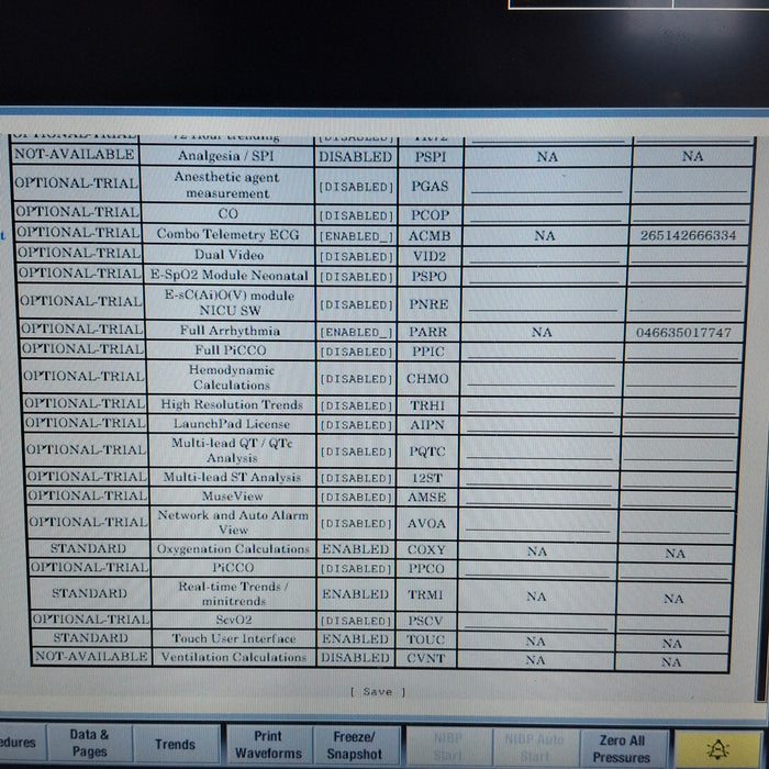 GE Healthcare Carescape B450 Critical Care Patient Monitor