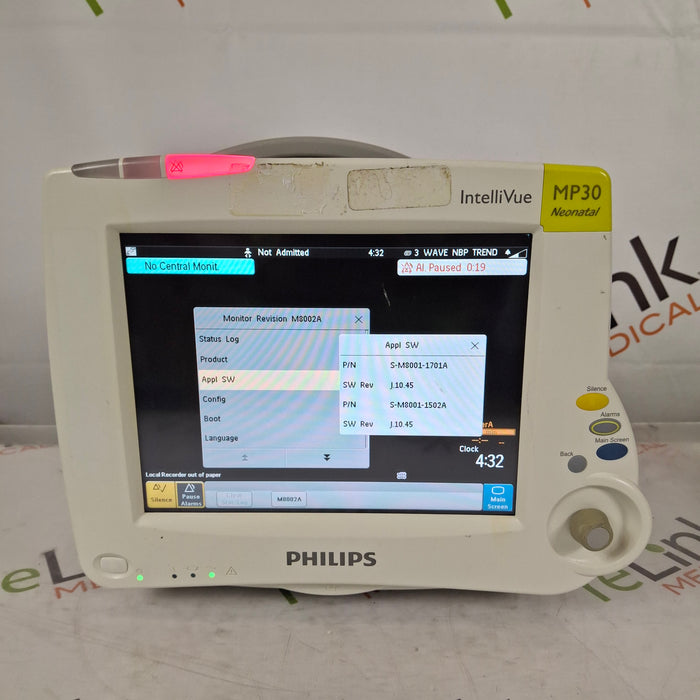 Philips IntelliVue MP30 - Neonatal Patient Monitor