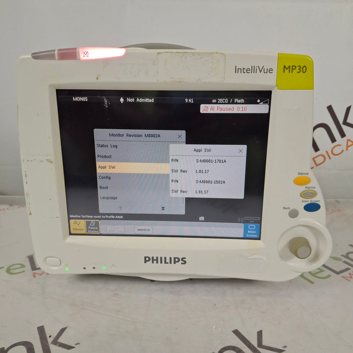 Philips IntelliVue MP30 Patient Monitor