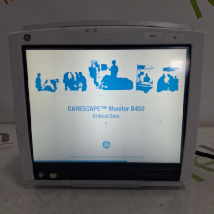 GE Healthcare Carescape B450 Critical Care Patient Monitor