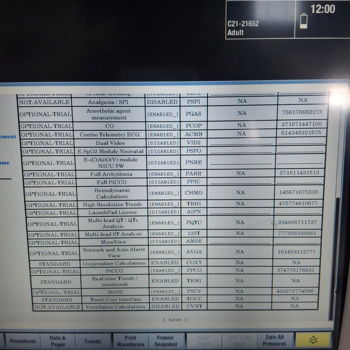 GE Healthcare Carescape B450 Critical Care Patient Monitor