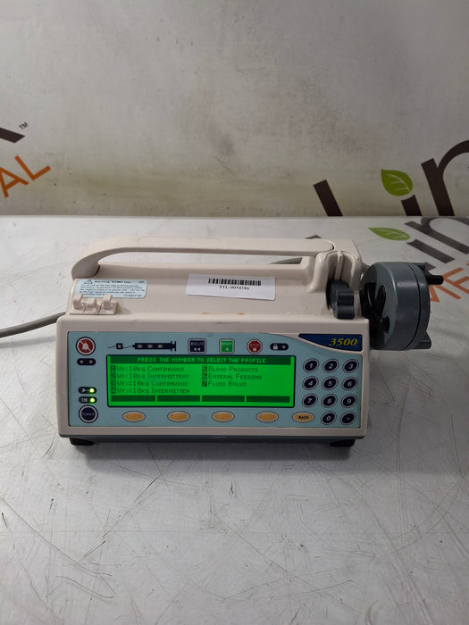 Smiths Medical Medfusion 3500 Version 6 Syringe Infusion Pump