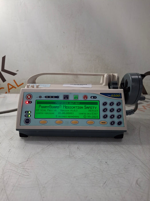 Smiths Medical Medfusion 3500 Version 6 Syringe Infusion Pump