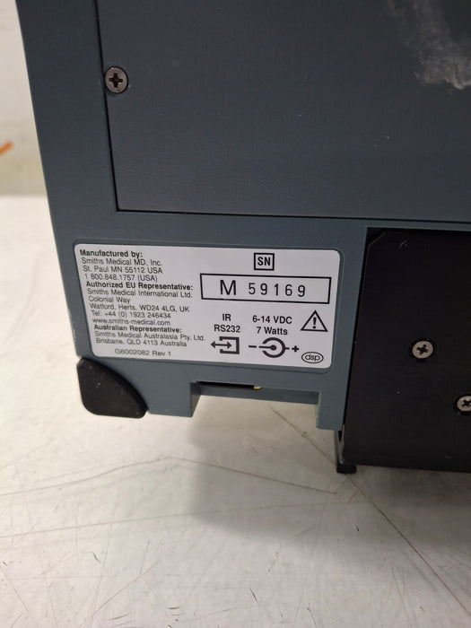 Smiths Medical Medfusion 3500 Version 6 Syringe Infusion Pump