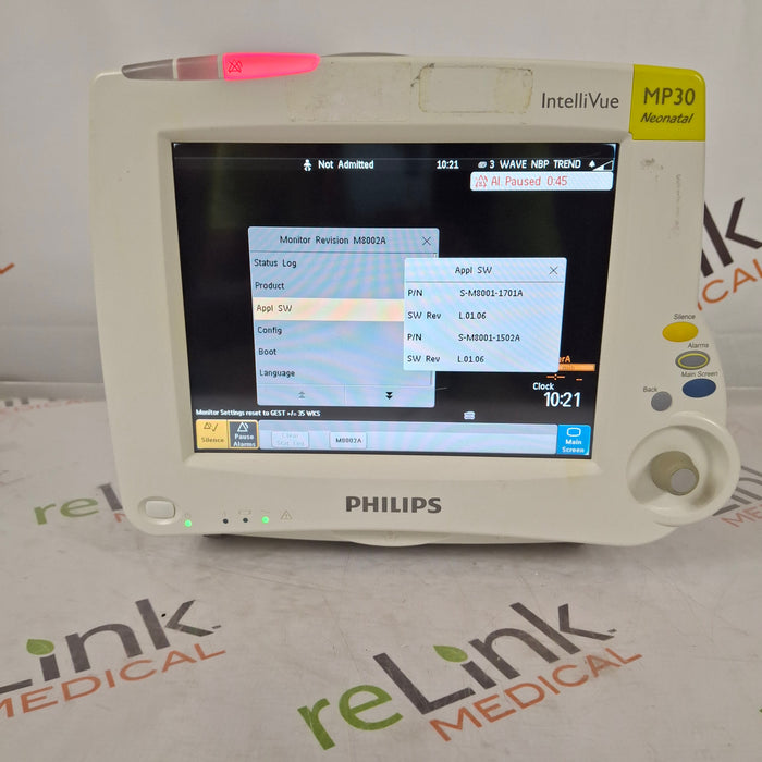 Philips IntelliVue MP30 - Neonatal Patient Monitor