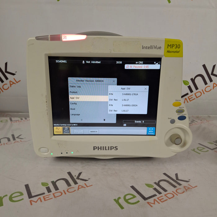 Philips IntelliVue MP30 - Neonatal Patient Monitor