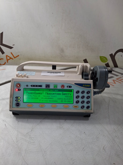 Smiths Medical Medfusion 3500 Version 6 Syringe Infusion Pump