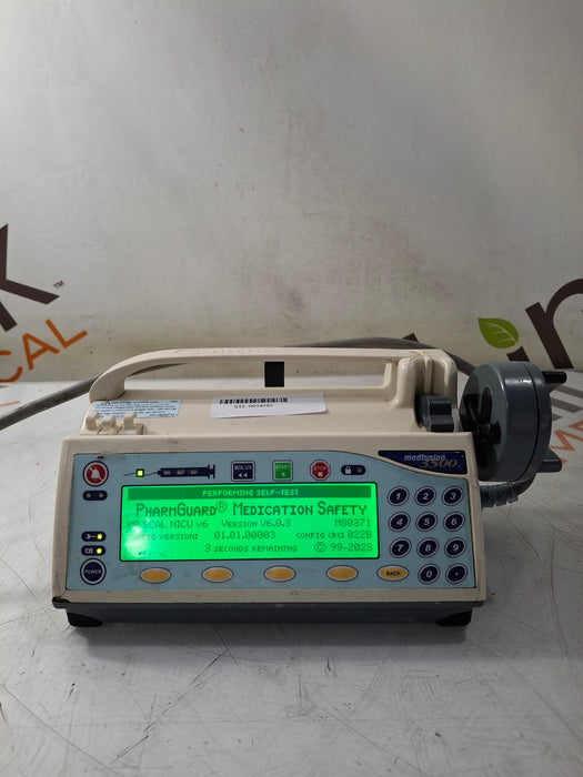Smiths Medical Medfusion 3500 Version 6 Syringe Infusion Pump