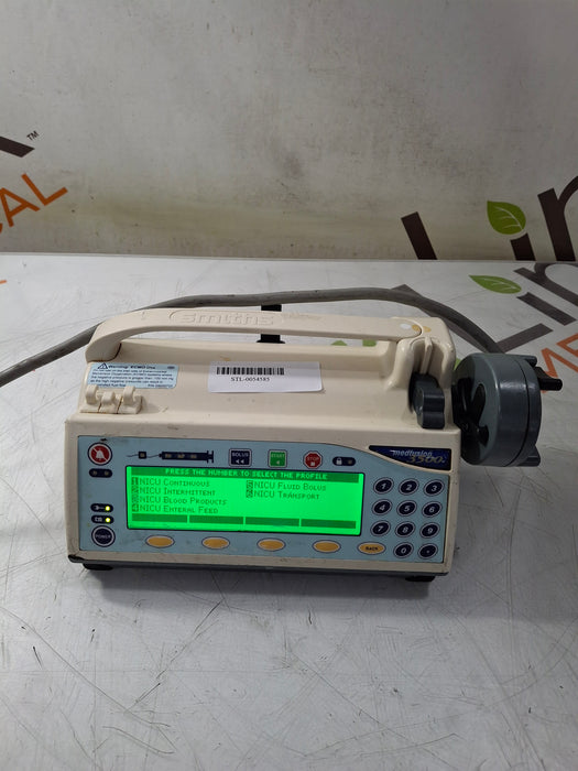 Smiths Medical Medfusion 3500 Version 6 Syringe Infusion Pump