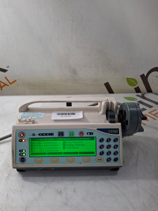 Smiths Medical Medfusion 3500 Version 6 Syringe Infusion Pump