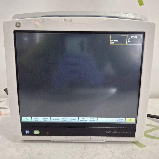 GE Healthcare GE Healthcare Carescape B450 Critical Care Patient Monitor Patient Monitors reLink Online