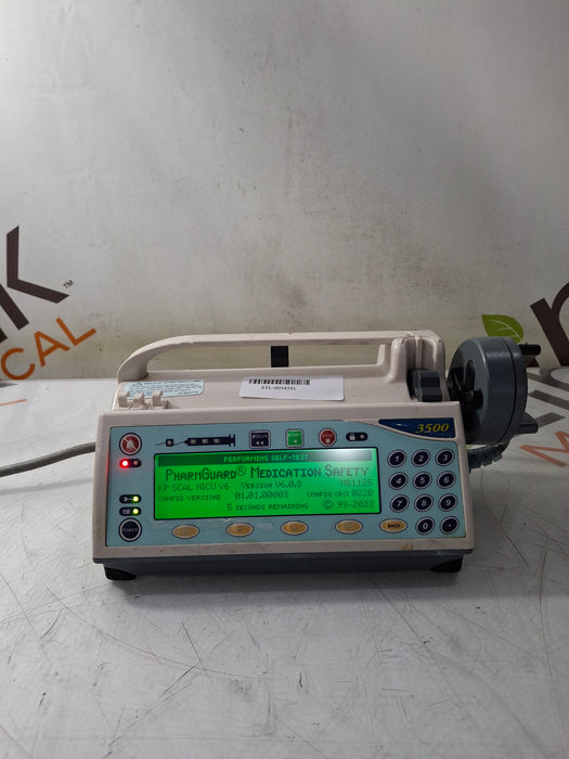 Smiths Medical Medfusion 3500 Version 6 Syringe Infusion Pump