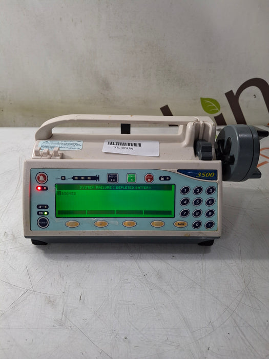 Smiths Medical Medfusion 3500 Version 6 Syringe Infusion Pump