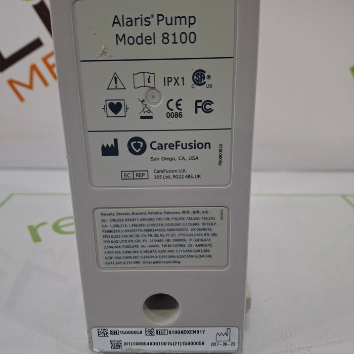 CareFusion Alaris 8100 LVP Infusion Pump Module