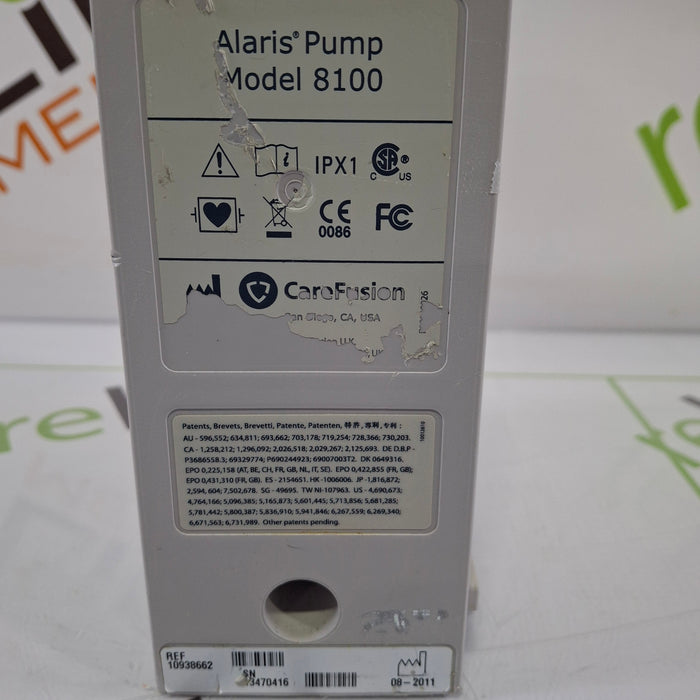 CareFusion Alaris 8100 LVP Infusion Pump Module