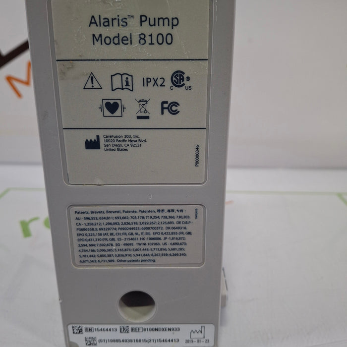 CareFusion Alaris 8100 LVP Infusion Pump Module