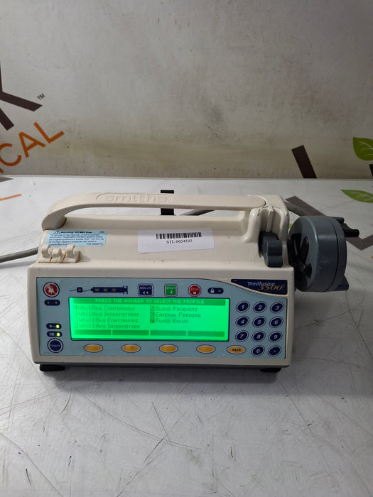 Smiths Medical Medfusion 3500 Version 6 Syringe Infusion Pump