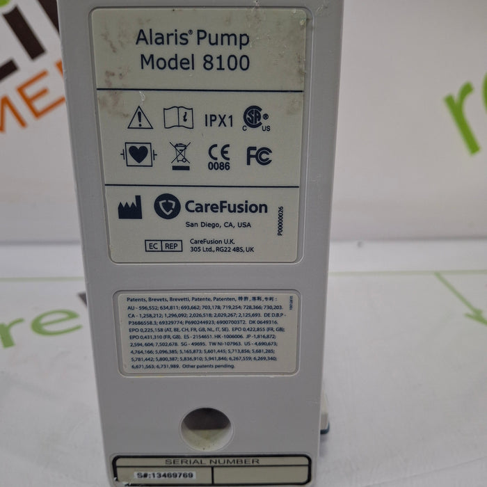 CareFusion Alaris 8100 LVP Infusion Pump Module