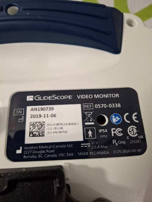 Verathon Medical, Inc Glidescope Video Laryngoscope