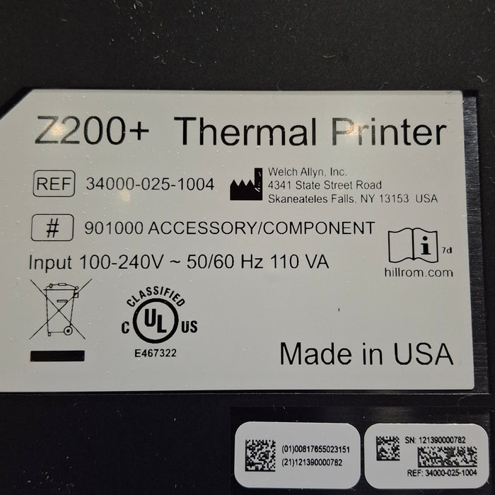 Mortara Z200+ Thermal Printer