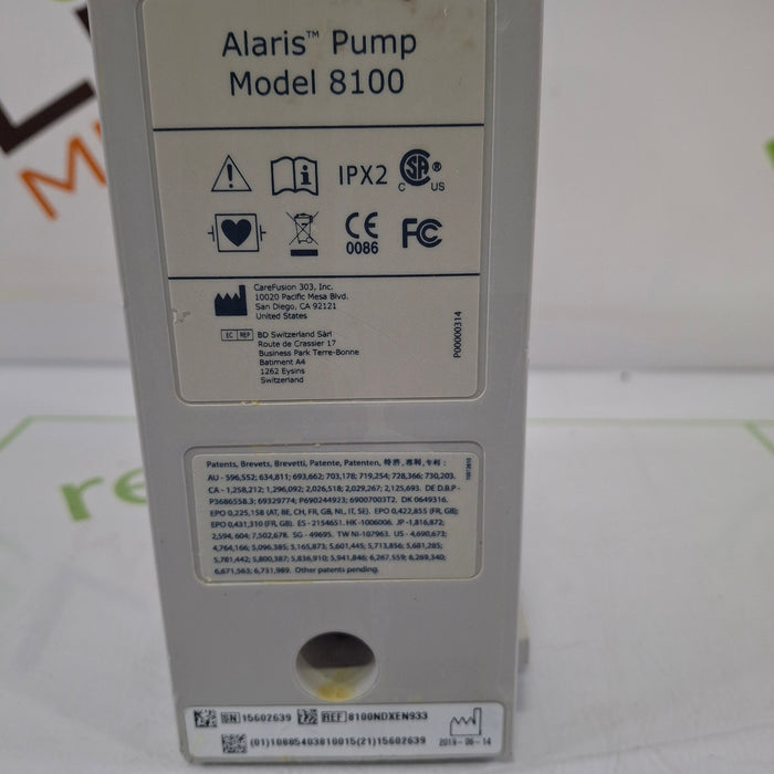 CareFusion Alaris 8100 LVP Infusion Pump Module