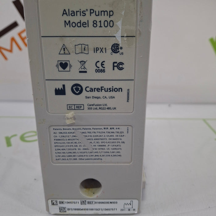 CareFusion Alaris 8100 LVP Infusion Pump Module