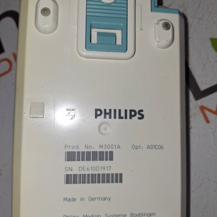 Philips M3001A-A01C06 Fast SpO2, NIBP, ECG, Temp, IBP MMS Module