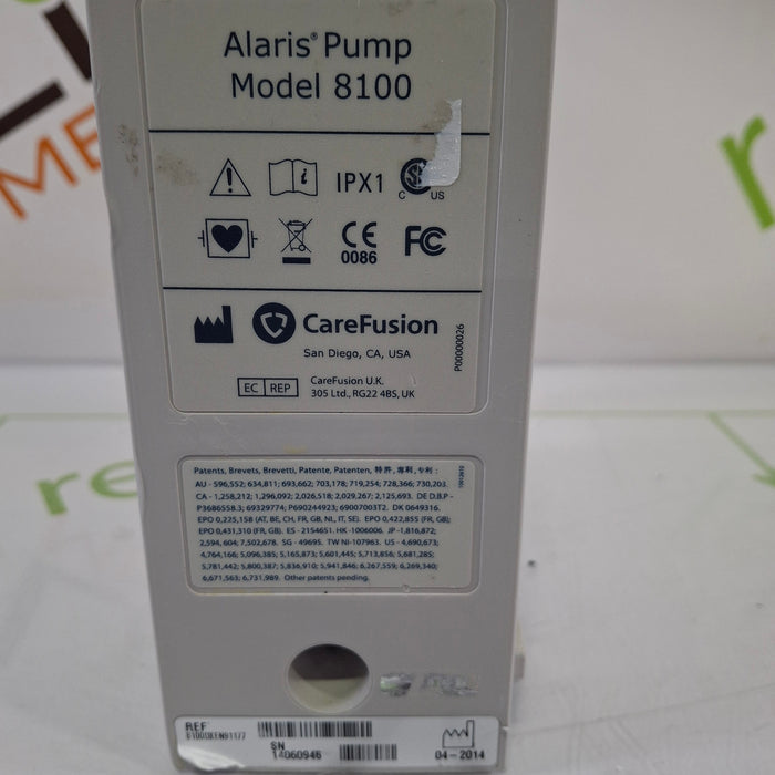CareFusion Alaris 8100 LVP Infusion Pump Module