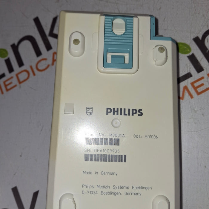 Philips M3001A-A01C06 Fast SpO2, NIBP, ECG, Temp, IBP MMS Module