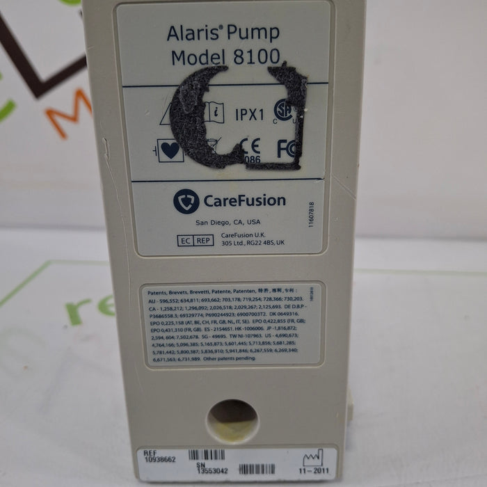 CareFusion Alaris 8100 LVP Infusion Pump Module