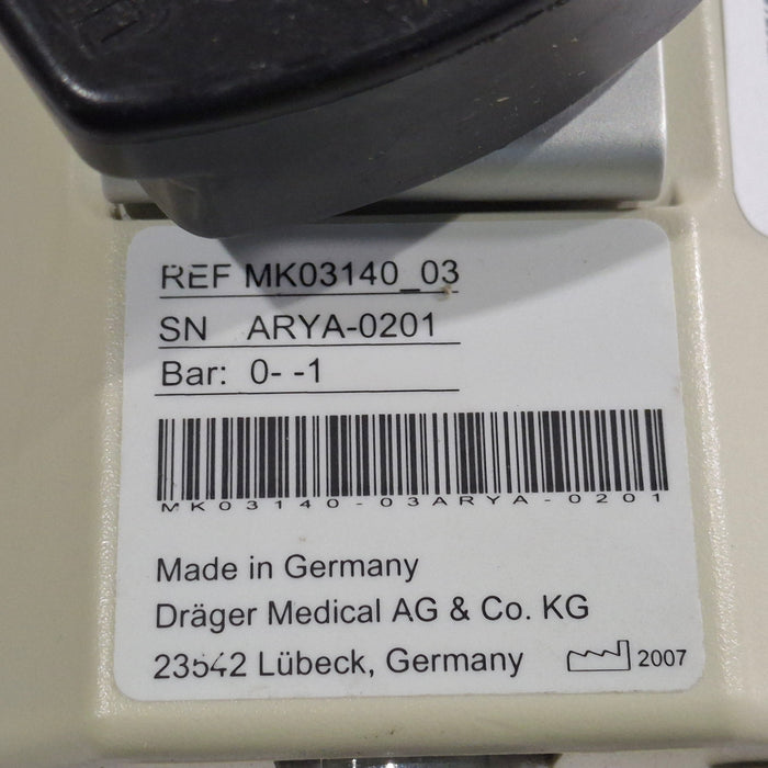 Drager MK03140 Vacuum Regulator