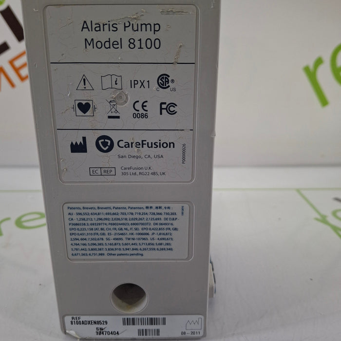 CareFusion Alaris 8100 LVP Infusion Pump Module