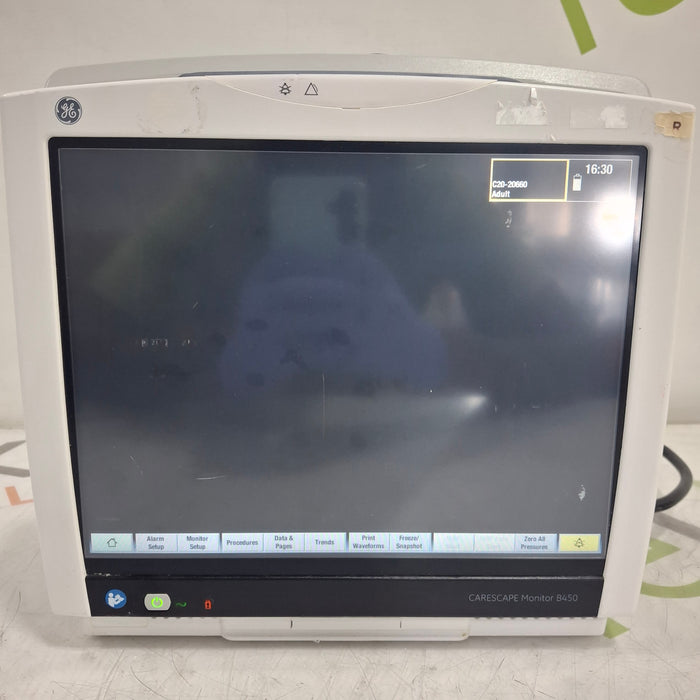GE Healthcare Carescape B450 Critical Care Patient Monitor
