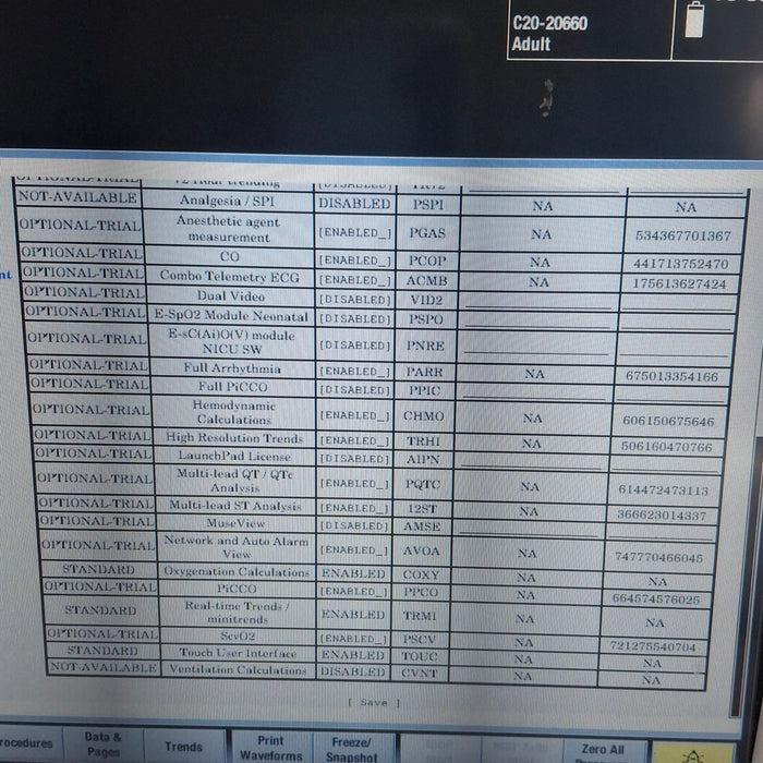 GE Healthcare Carescape B450 Critical Care Patient Monitor