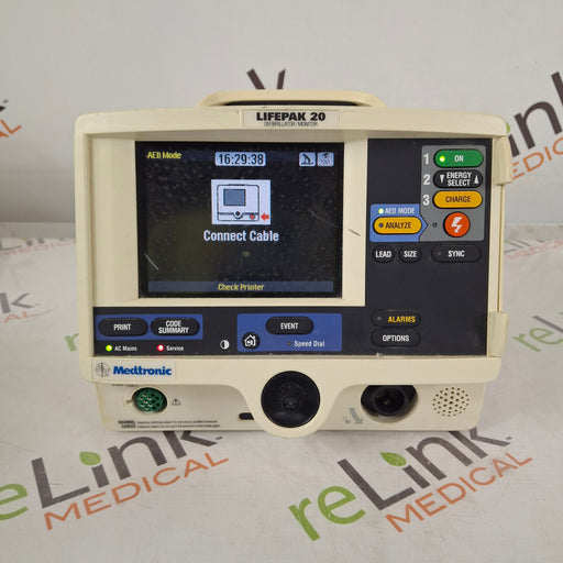 Physio-Control Physio-Control LifePak 20 Defibrillator Defibrillators reLink Online