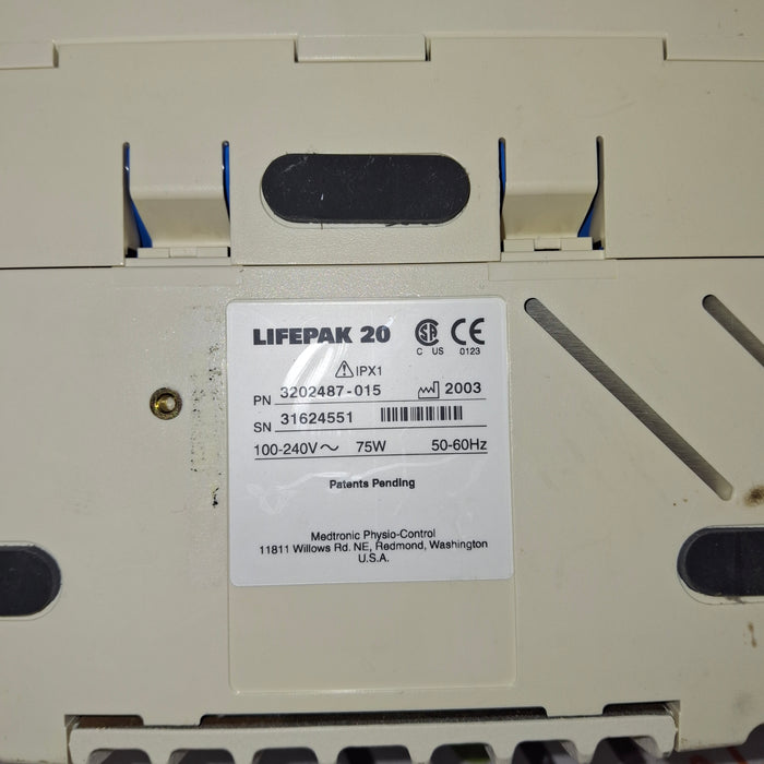 Physio-Control LifePak 20 Defibrillator