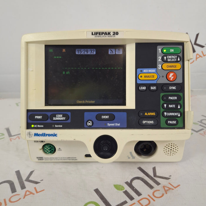 Physio-Control LifePak 20 Defibrillator