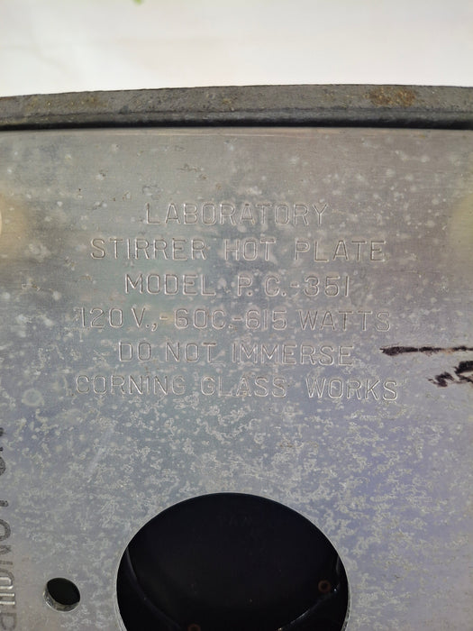 Corning Incorporated PC-351 Hot Plate/Stirrer