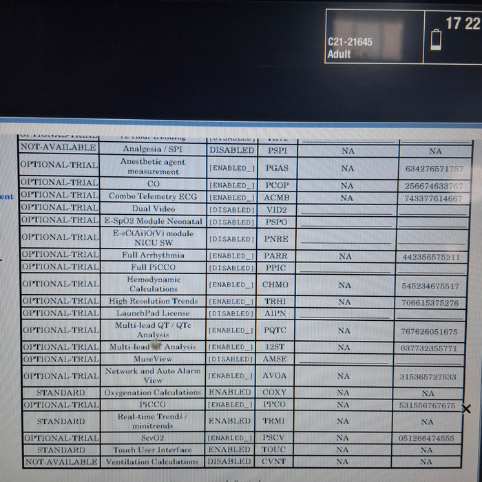 GE Healthcare Carescape B450 Critical Care Patient Monitor