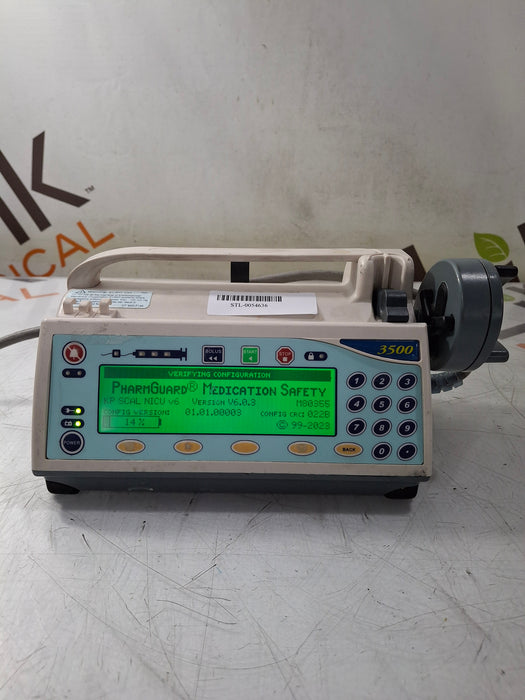 Smiths Medical Medfusion 3500 Version 6 Syringe Infusion Pump