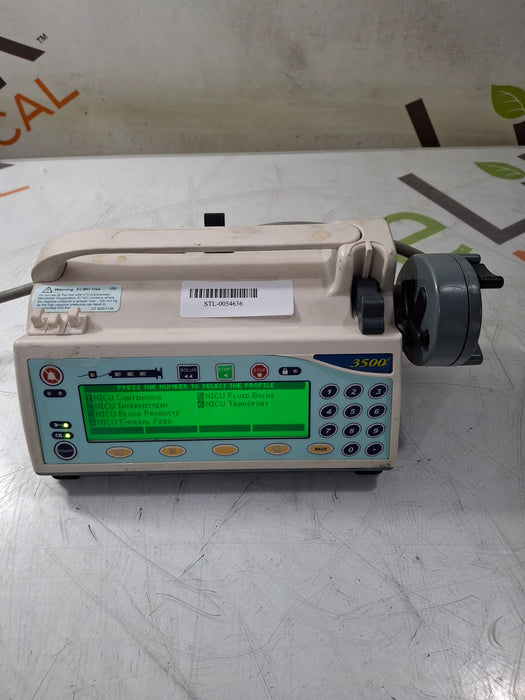 Smiths Medical Medfusion 3500 Version 6 Syringe Infusion Pump